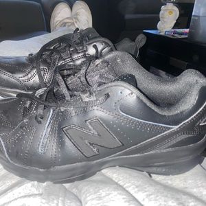 Black New Balance Work Shoes Wide Width